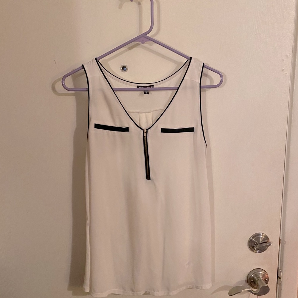 White N Black Express Tank